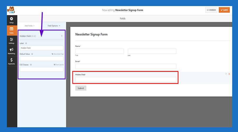 5-Click 'Hidden field' and then shows a menu on the left.png
