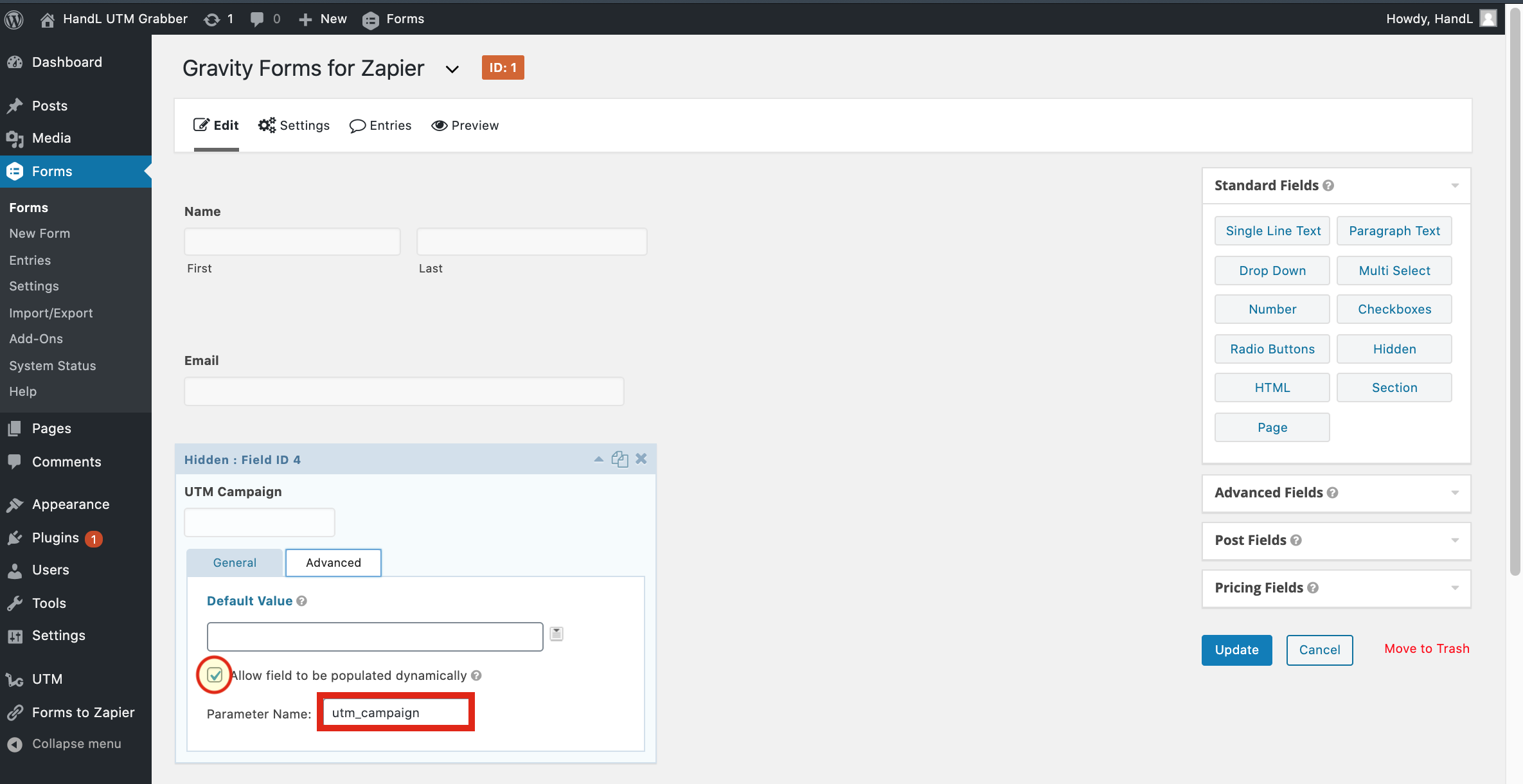 GF 4-)Allow Field to be Populating dynamically and enter your parameter name.png